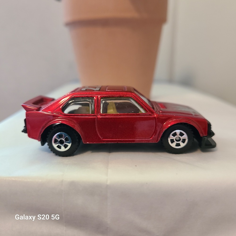 Vintage Red Racing Car Diecast No. M2 #22‎ Toy Car Collectible